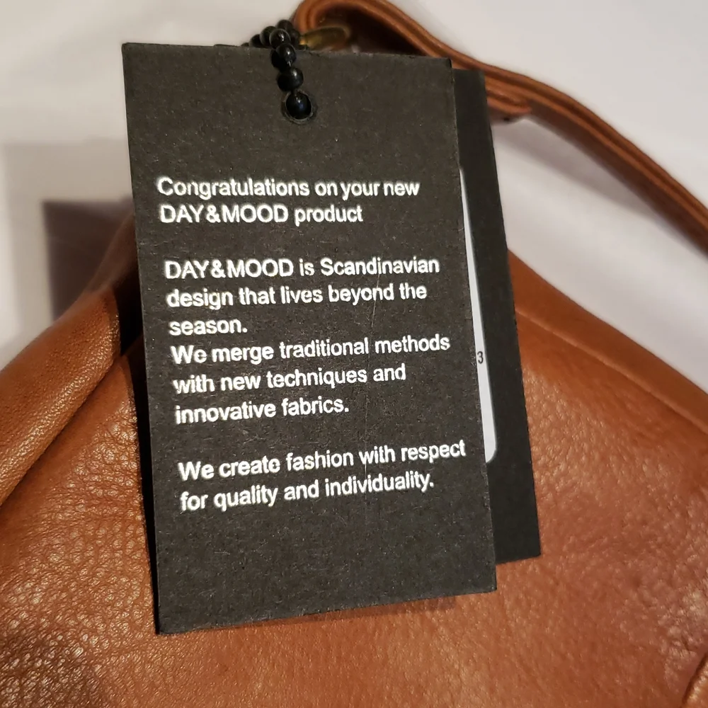 Day & Mood New Handbag Leather Xbody Shoulder Bag Purse Adjust Strap NWT GIFT